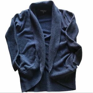 Barefoot Dreams Bamboo Chic Lite Circle Cardigan Navy Size XS/S